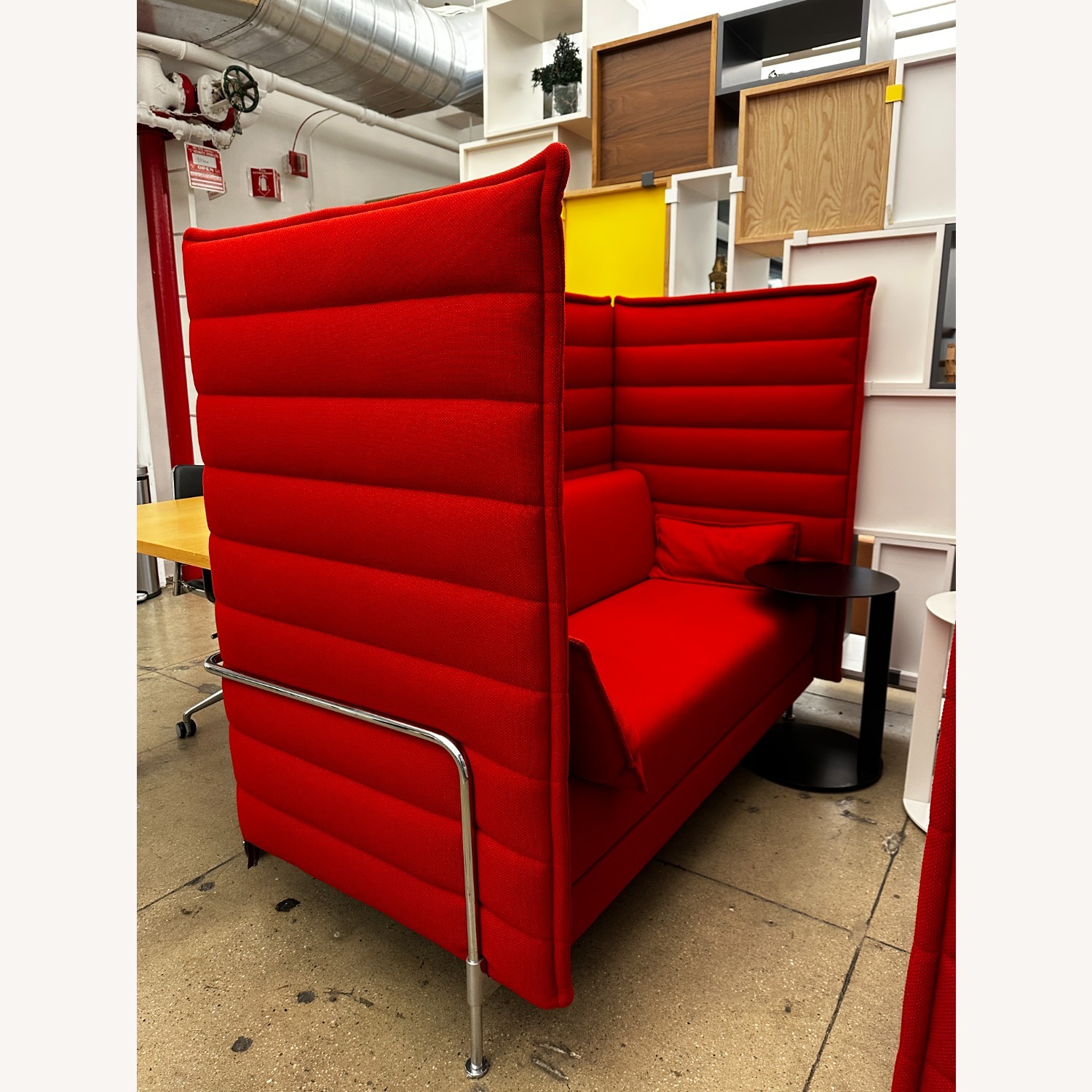 Vitra Alcove Red 2 Seater Sofa (Set of 2) - image-3