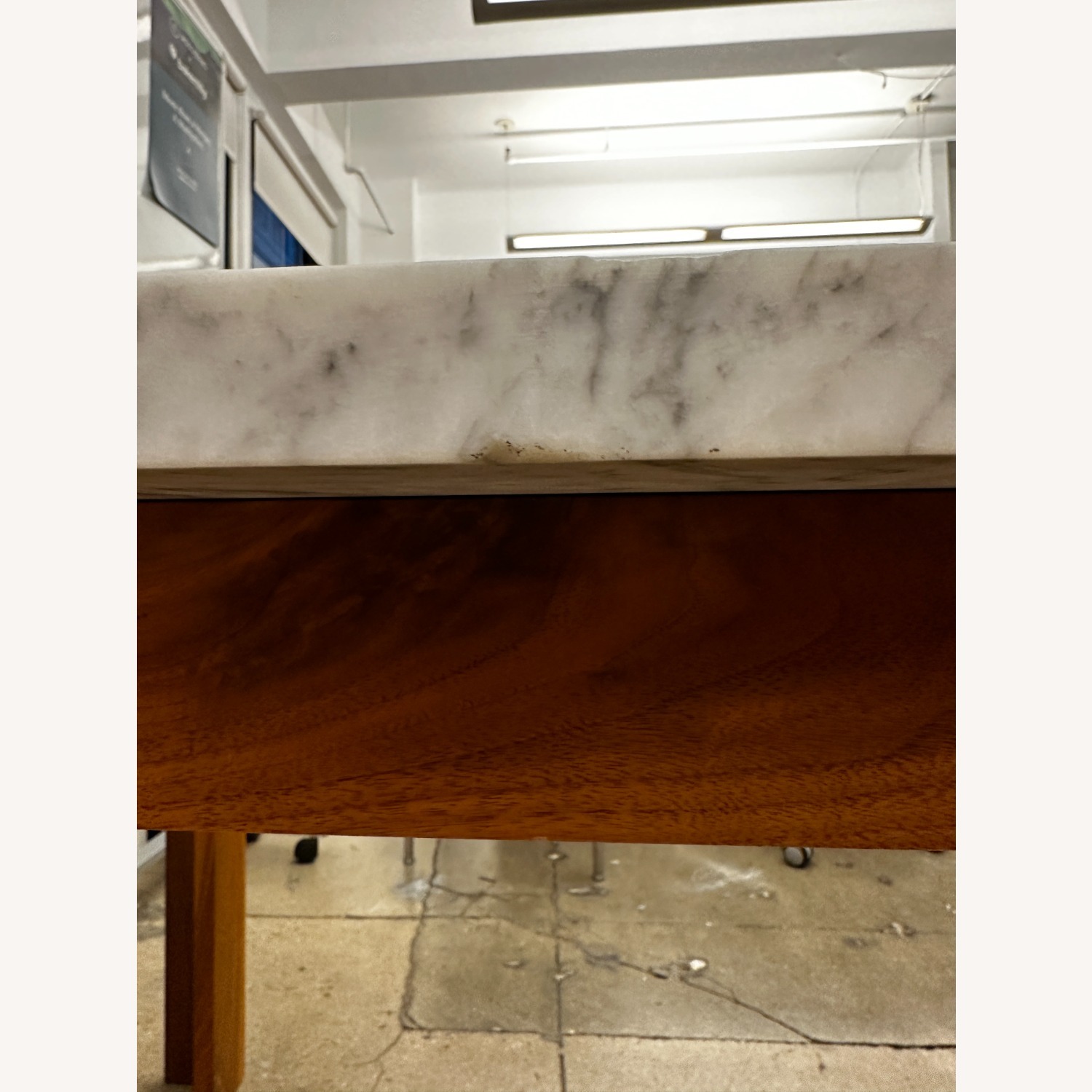 Design Within Reach Mapp Marble Slab Dining Table - image-3