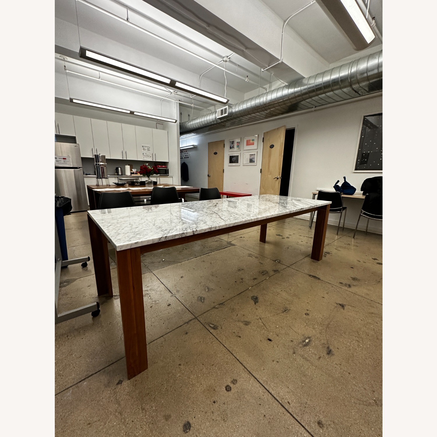 Design Within Reach Mapp Marble Slab Dining Table - image-1