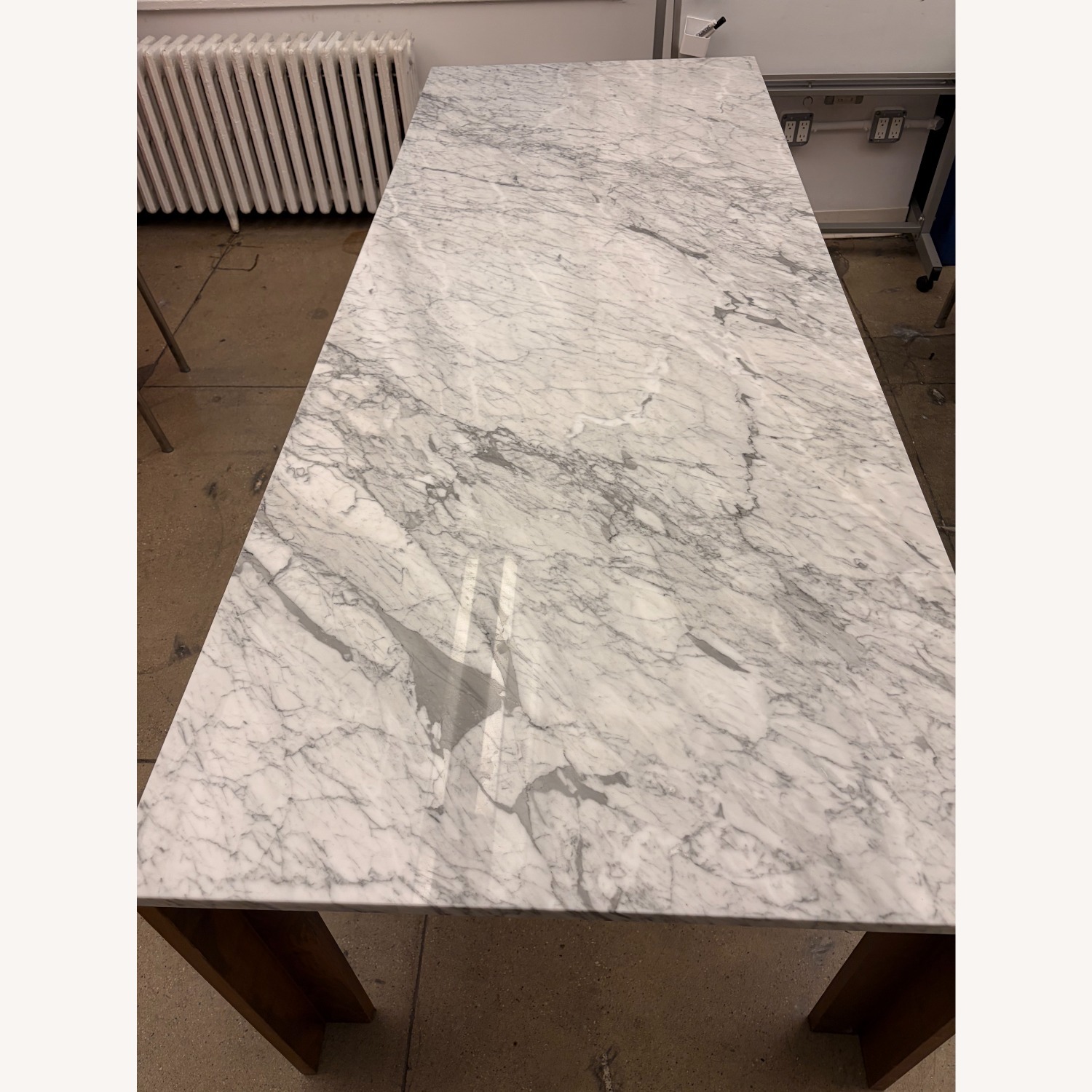 Design Within Reach Mapp Marble Slab Dining Table - image-9