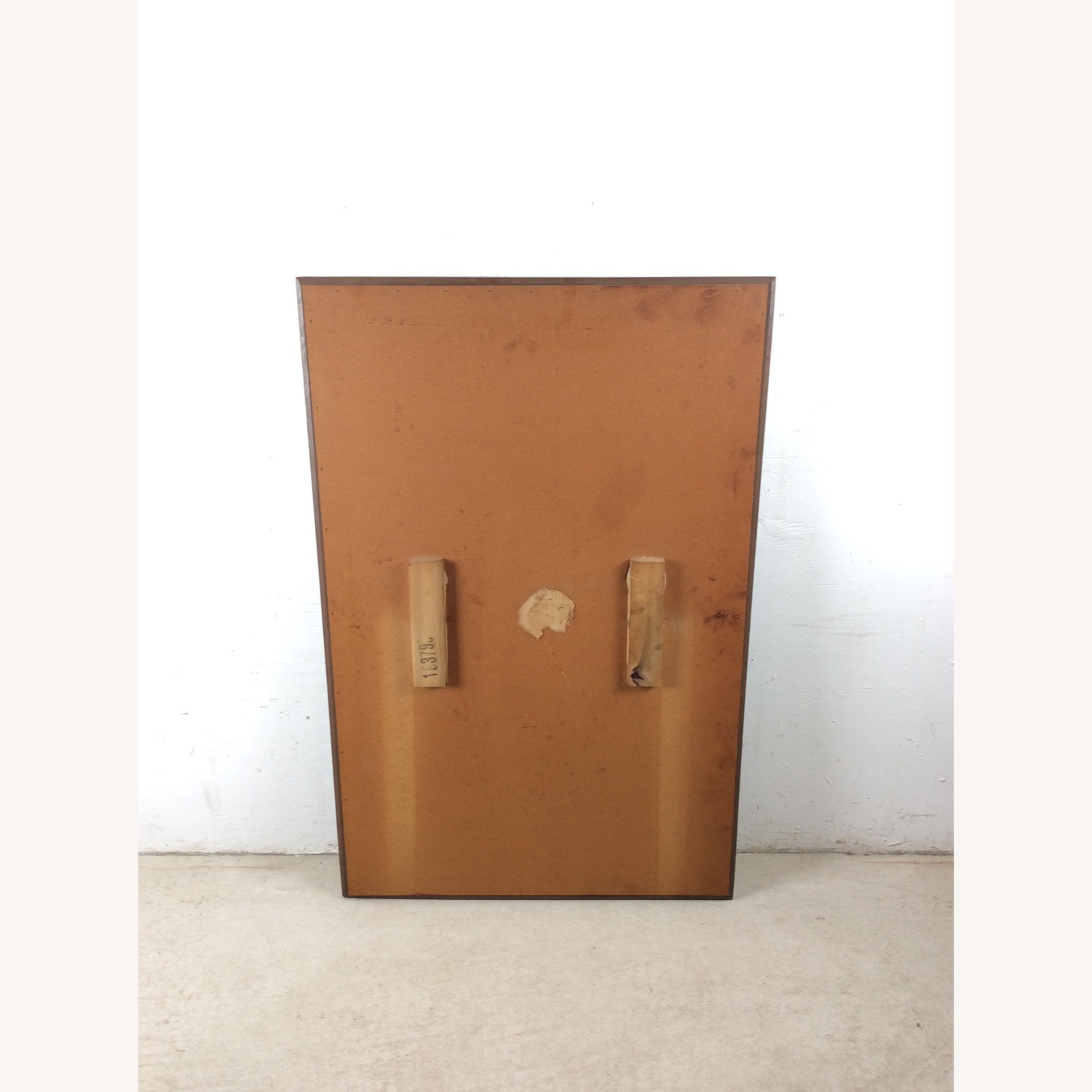 Mid Century Tall Mirror with Walnut Frame - image-13