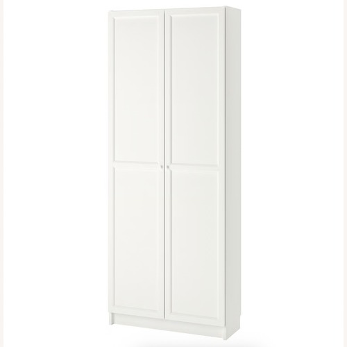 Used IKEA BILLY Bookcase with doors for sale on AptDeco