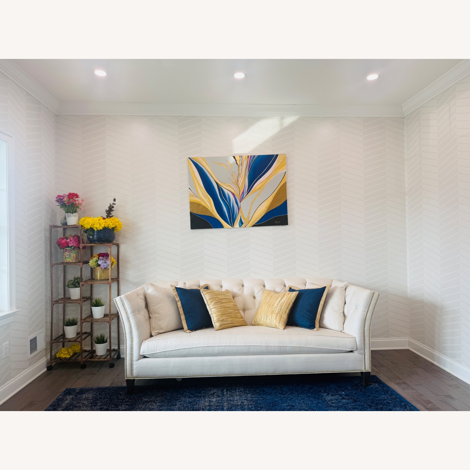 Ethan Allen Shelton Sofa 3+ Seater Sofa - image-1