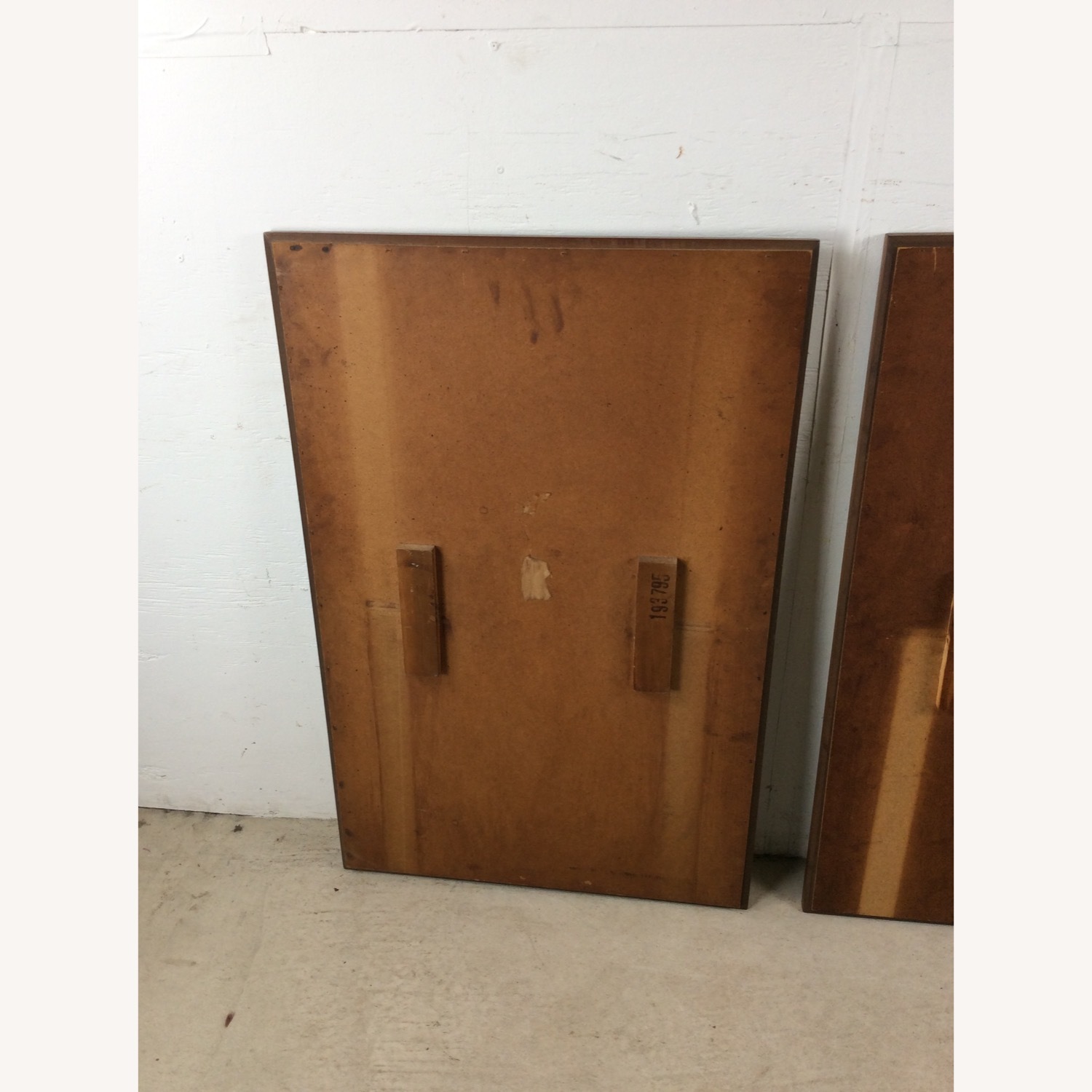 Pai Mid Century Mirrors with Angular Walnut Frame - image-19