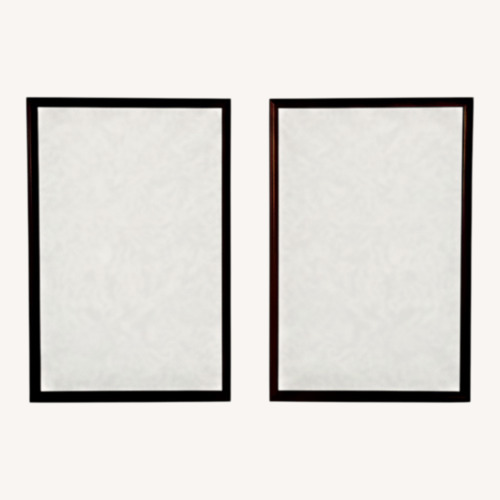 Used Pai Mid Century Mirrors with Angular Walnut Frame for sale on AptDeco