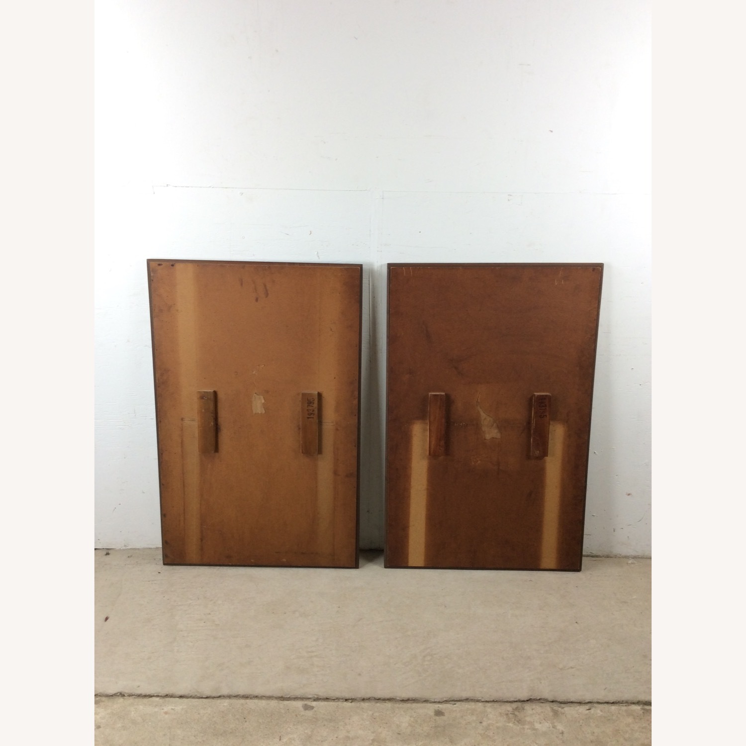 Pai Mid Century Mirrors with Angular Walnut Frame - image-18