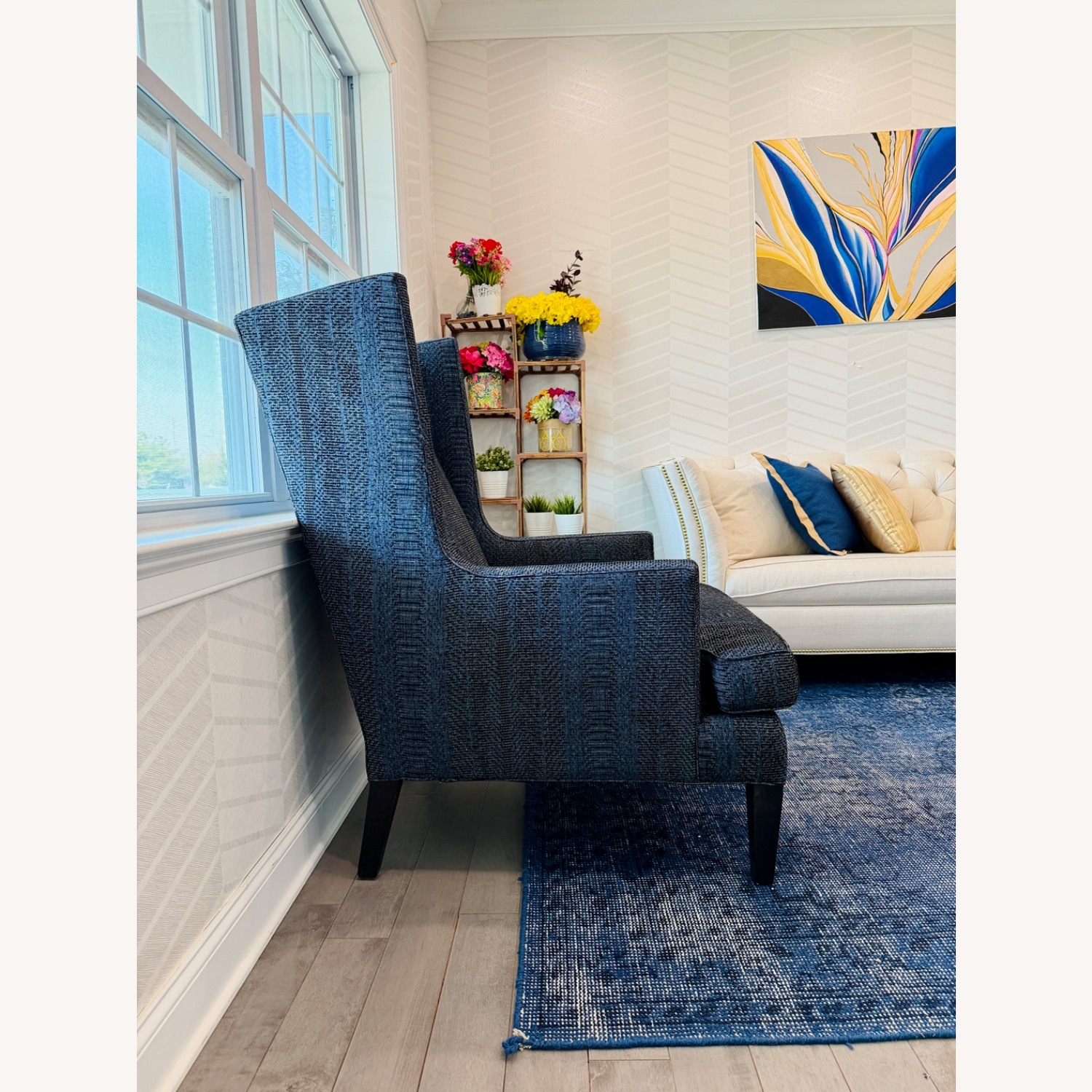 CB2 Luxe Accent Chair - image-2