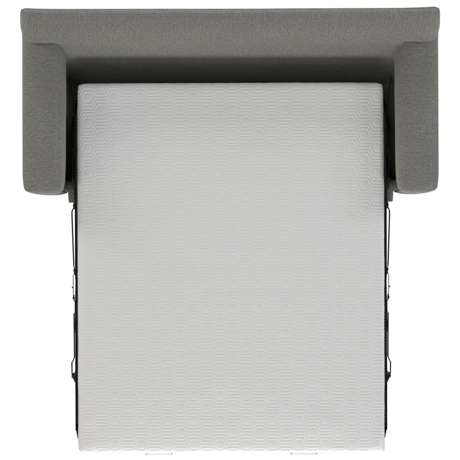 Beige Fabric Sleeper Sofa - image-5