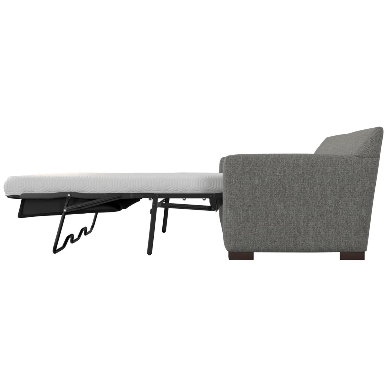 Beige Fabric Sleeper Sofa - image-7