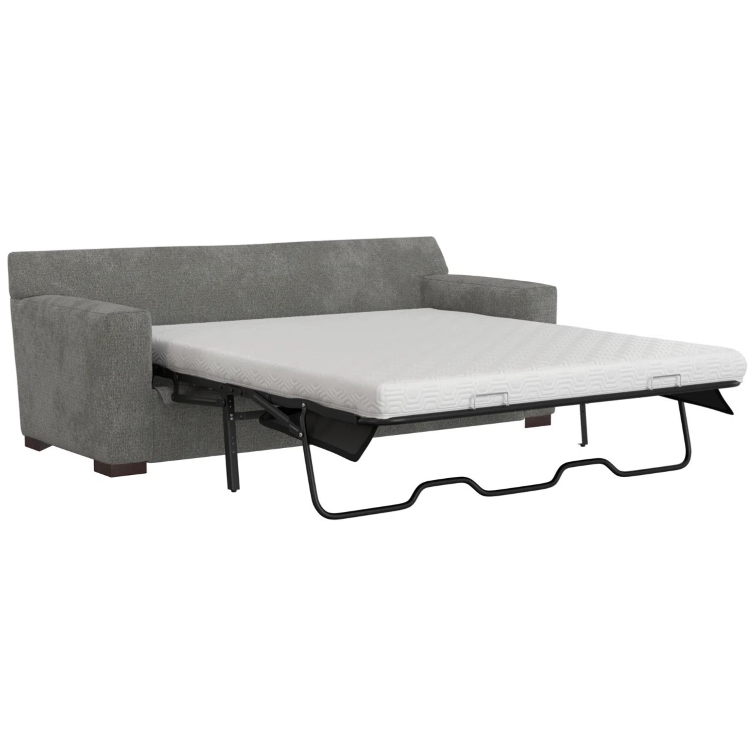 Beige Fabric Sleeper Sofa - image-6