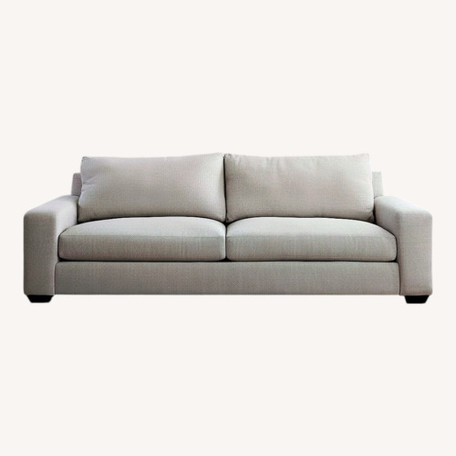 Used Pottery Barn Light Gray Fabric 3+ Seater Sofa for sale on AptDeco