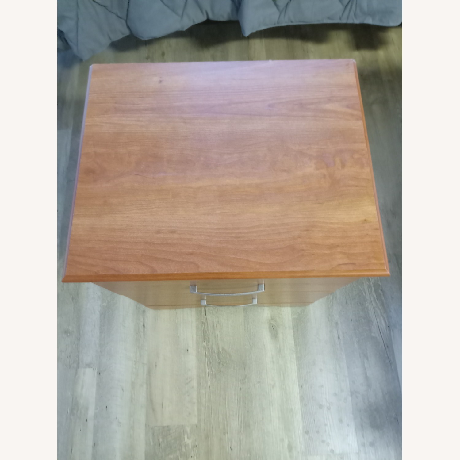 Nightstand Tanner Brazilian Cherry Contemporary Nightstand - image-3