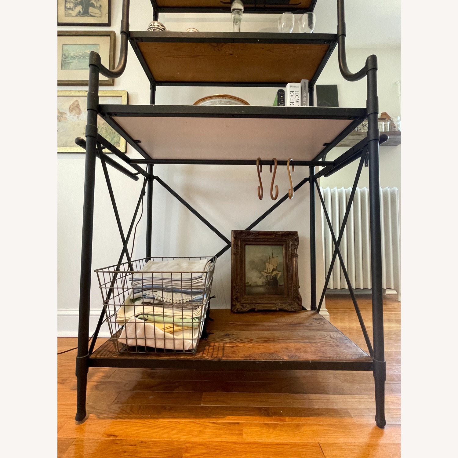 Pottery Barn Hamilton Baker's Rack - image-9
