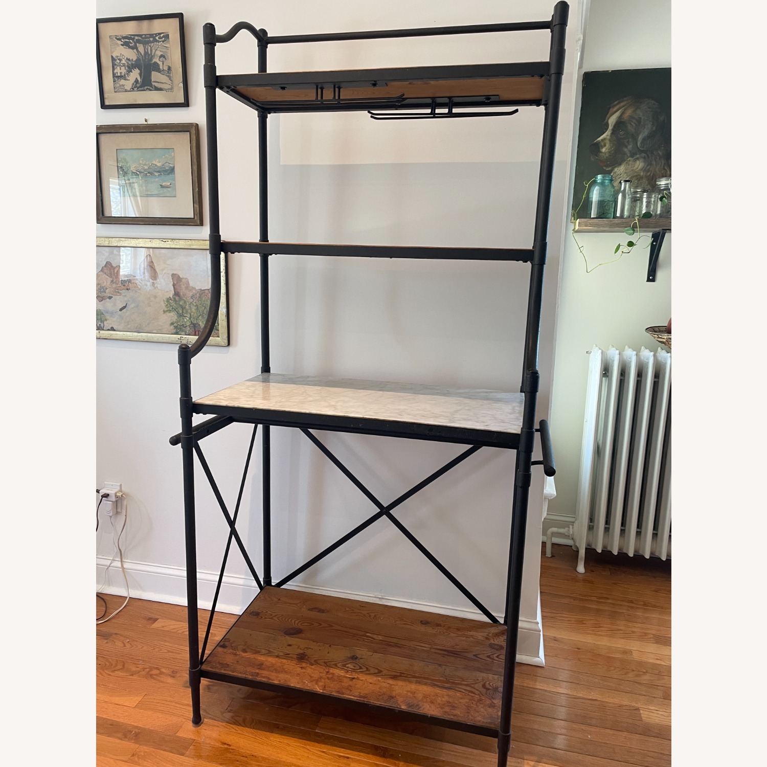 Pottery Barn Hamilton Baker's Rack - image-2