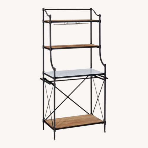 Used Pottery Barn Hamilton Baker's Rack for sale on AptDeco