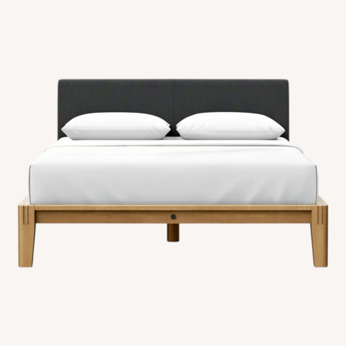 Used Thuma Light Brown Wood Queen Bed for sale on AptDeco