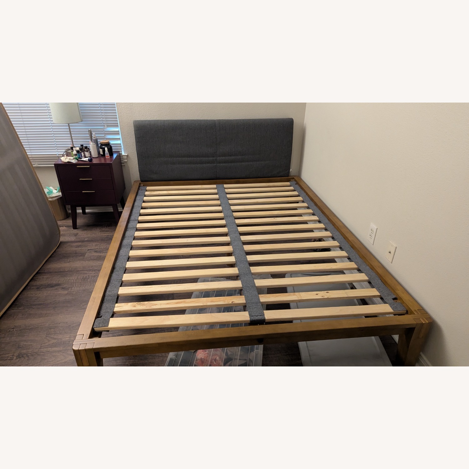 Thuma Light Brown Wood Queen Bed - image-2