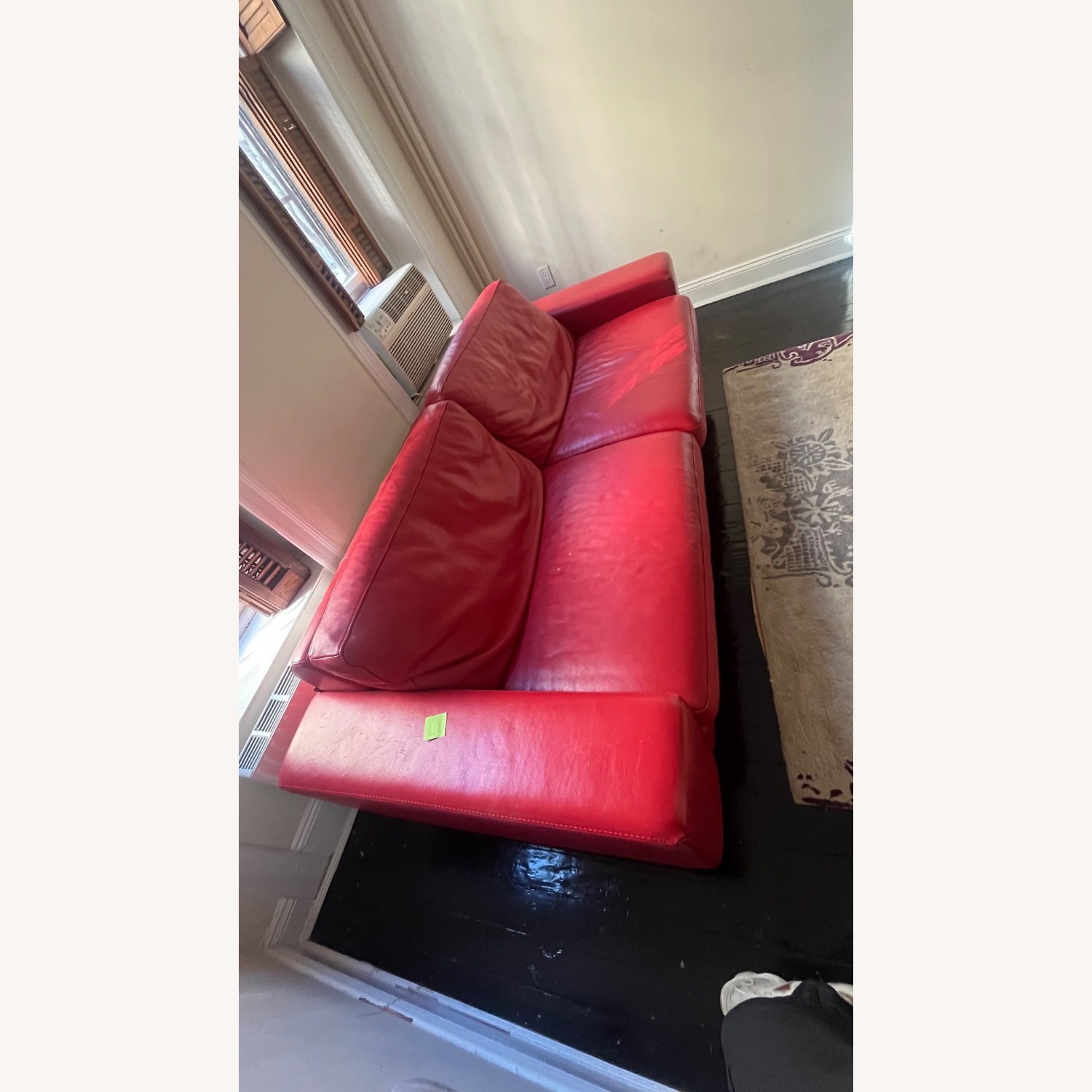 Roche Bobois Red Pull-Out Couch - image-2