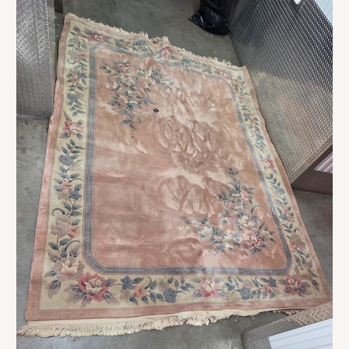 Used Large Floral Area Rug 12’ x 8’ Oversized for sale on AptDeco