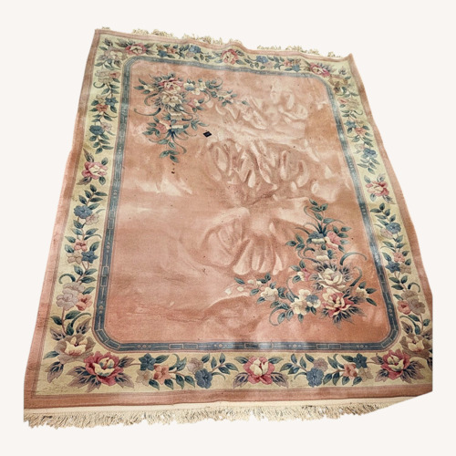 Used Large Floral Area Rug 12’ x 8’ Oversized for sale on AptDeco