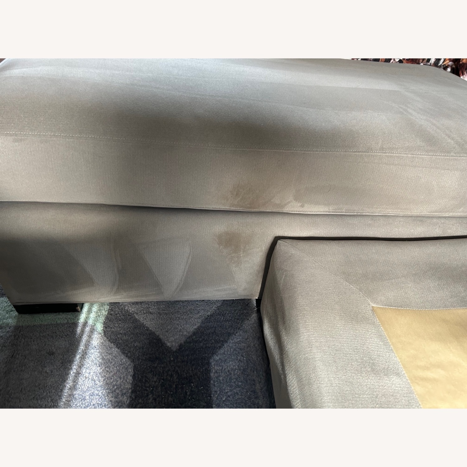 Crate & Barrel Axis Gray Sectional  - image-5