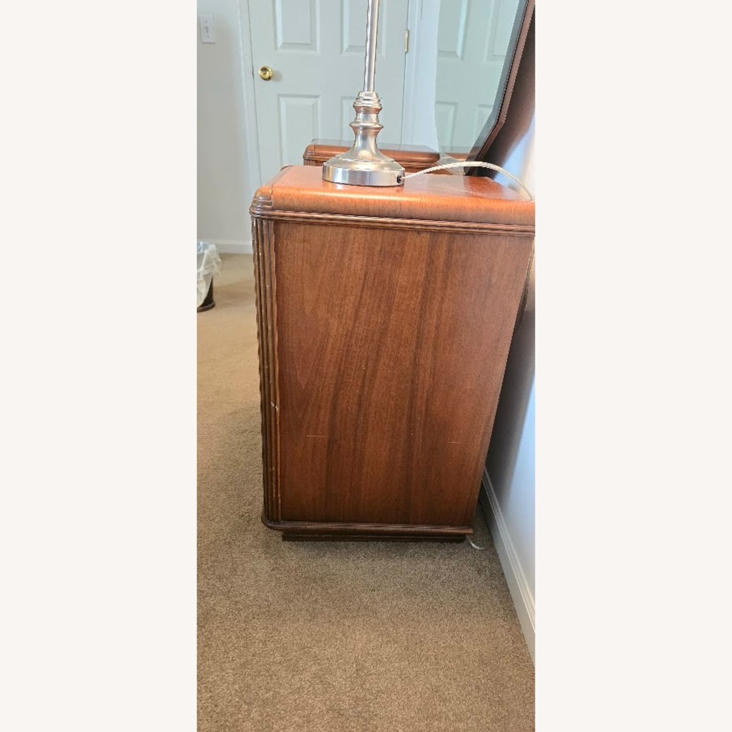 Vintage/Antique Finds Dark Brown Wood Dresser - image-4