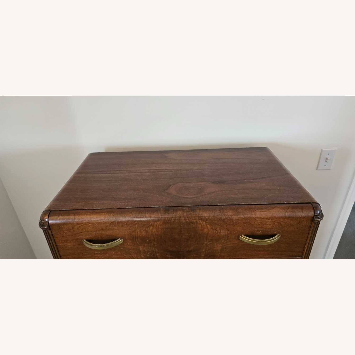 Vintage/Antique Finds Dark Brown Wood Dresser - image-4