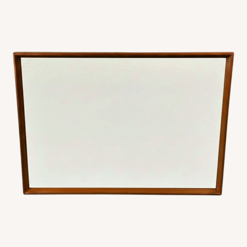Used Mid Century Long Mirror with Maple Frame for sale on AptDeco