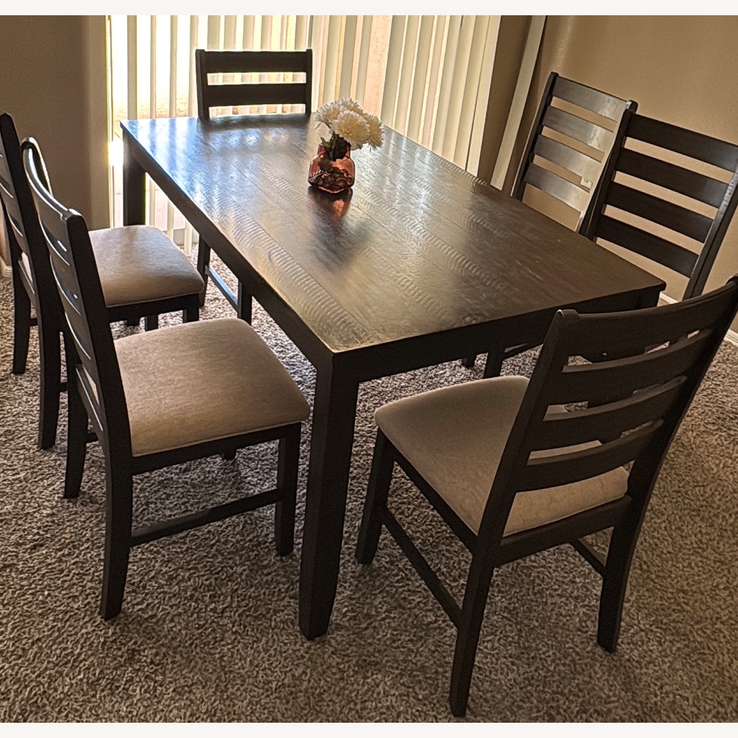 Ashley Furniture Wooden Dining Table and Chairs  - image-3