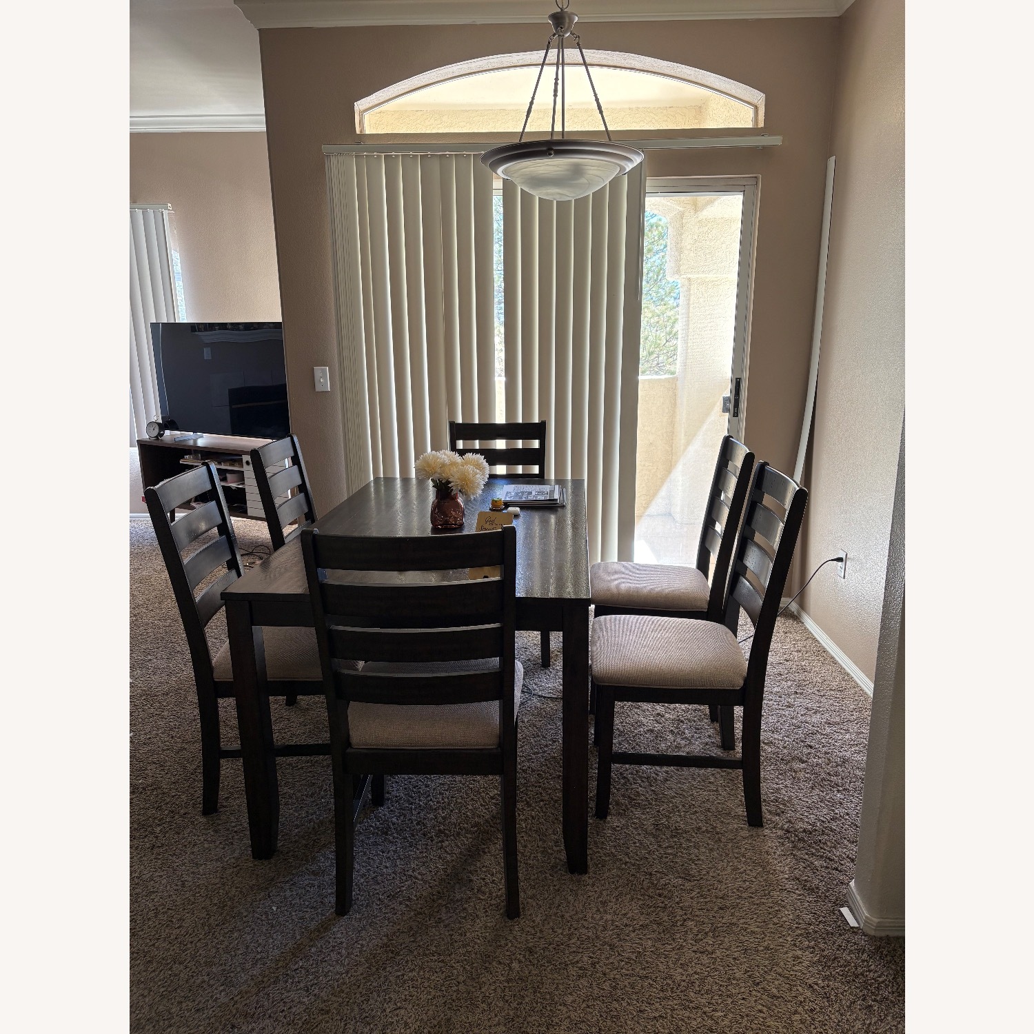 Ashley Furniture Wooden Dining Table and Chairs  - image-2