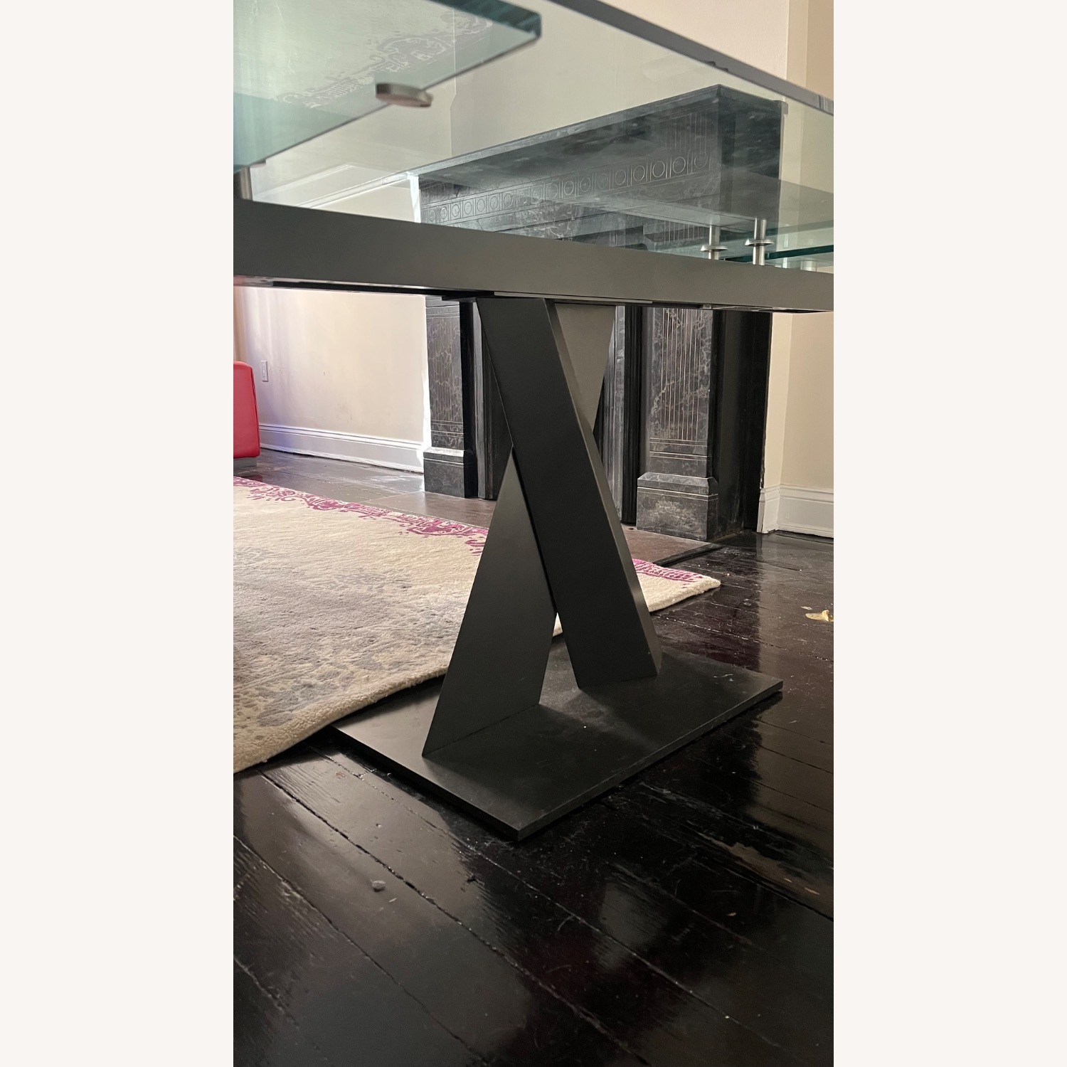 Roche Bobois Axel Glass Dining Table - image-3