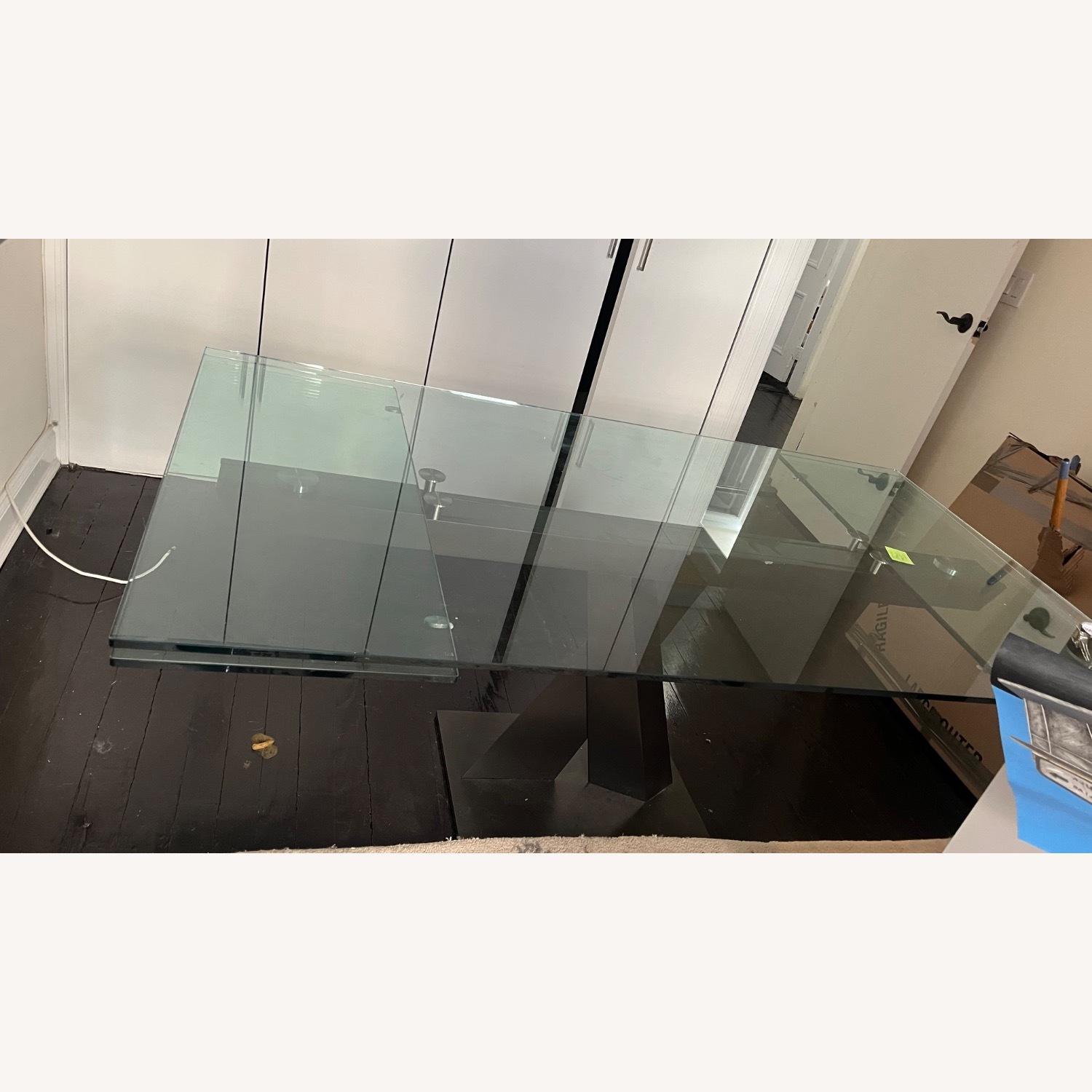 Roche Bobois Axel Glass Dining Table - image-2