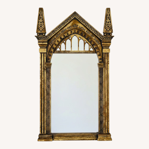 Used Gold Harry Potter Wall Mirror with Storage  for sale on AptDeco