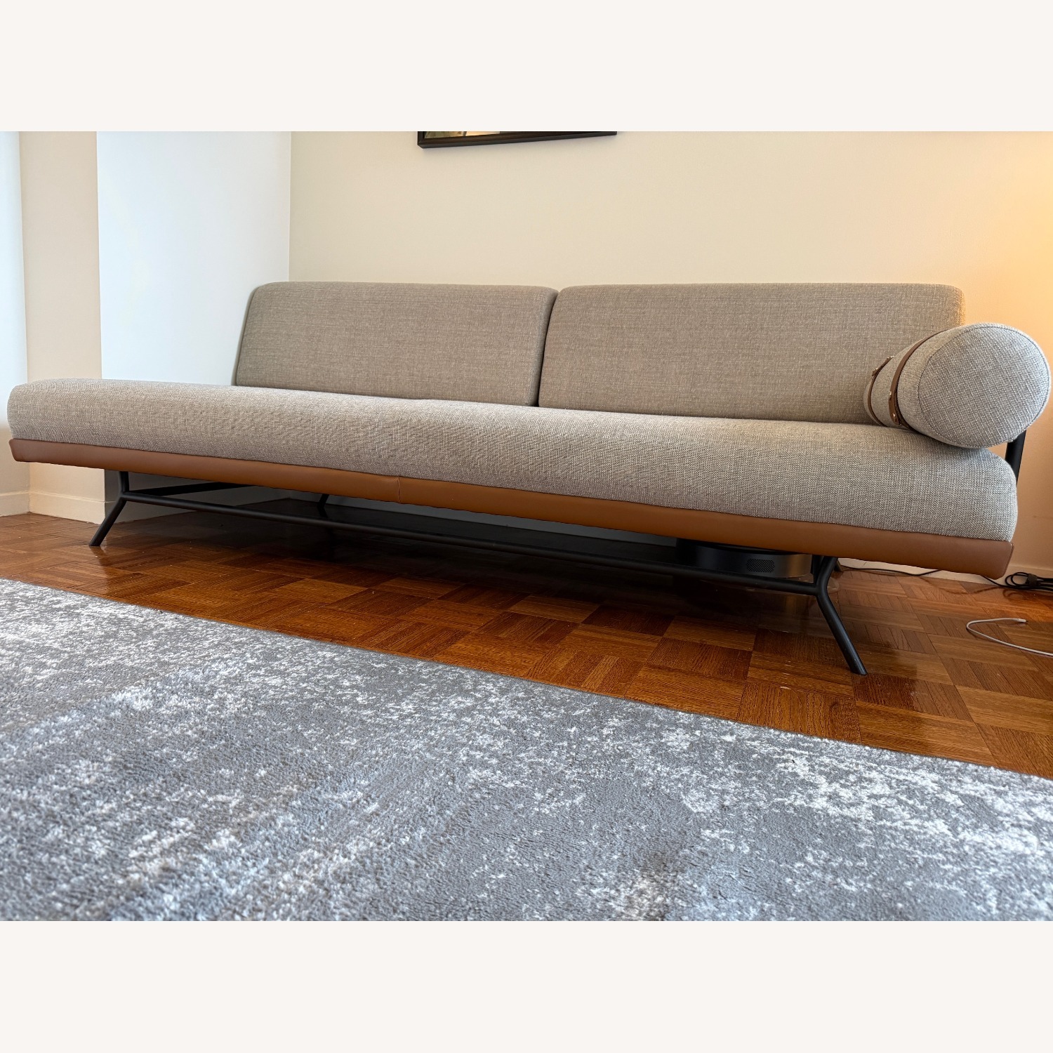 AllModern Elmsmere Upholstered Fabric Sleeper Sofa  - image-3