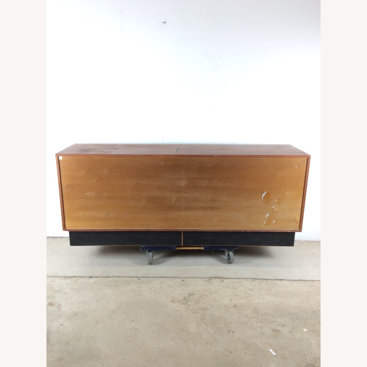 Danish Modern Teak 8 Drawer Lowboy Dresser - image-27