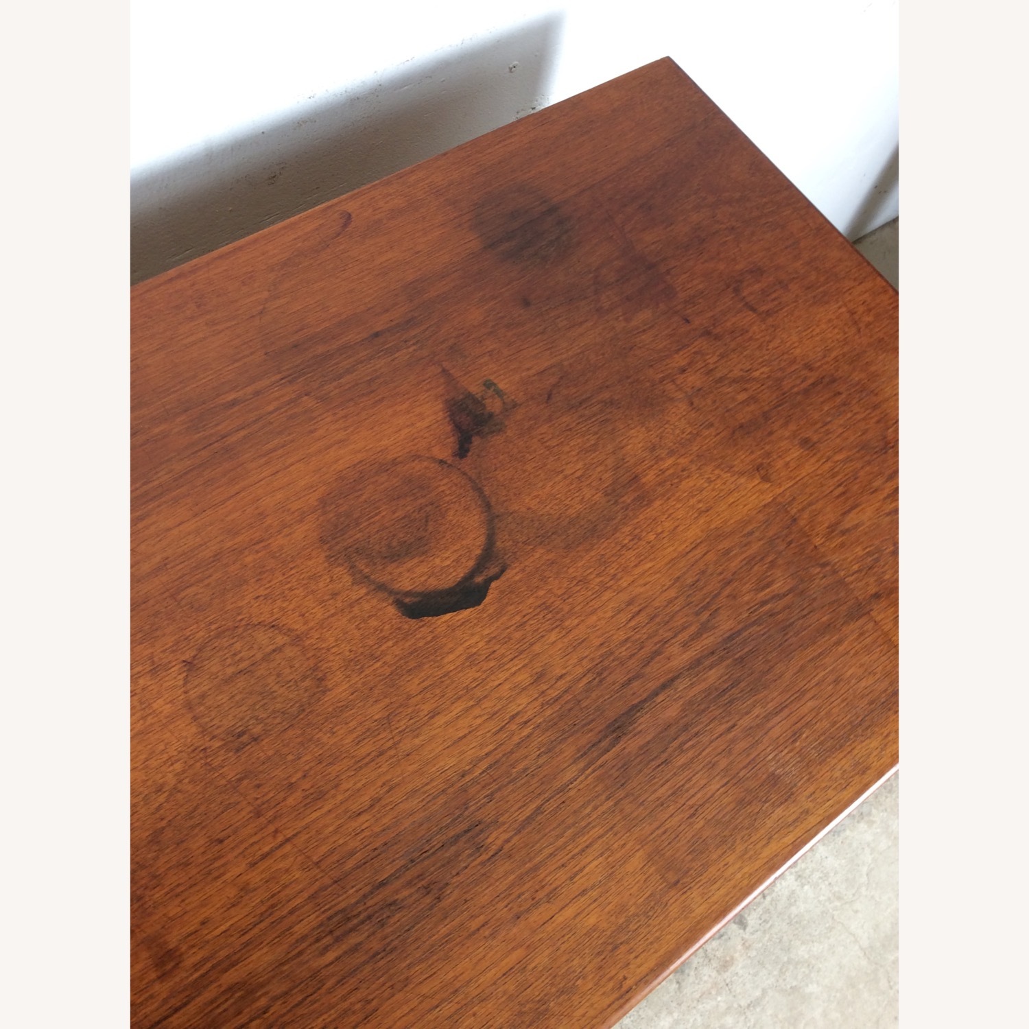 Danish Modern Teak 8 Drawer Lowboy Dresser - image-11