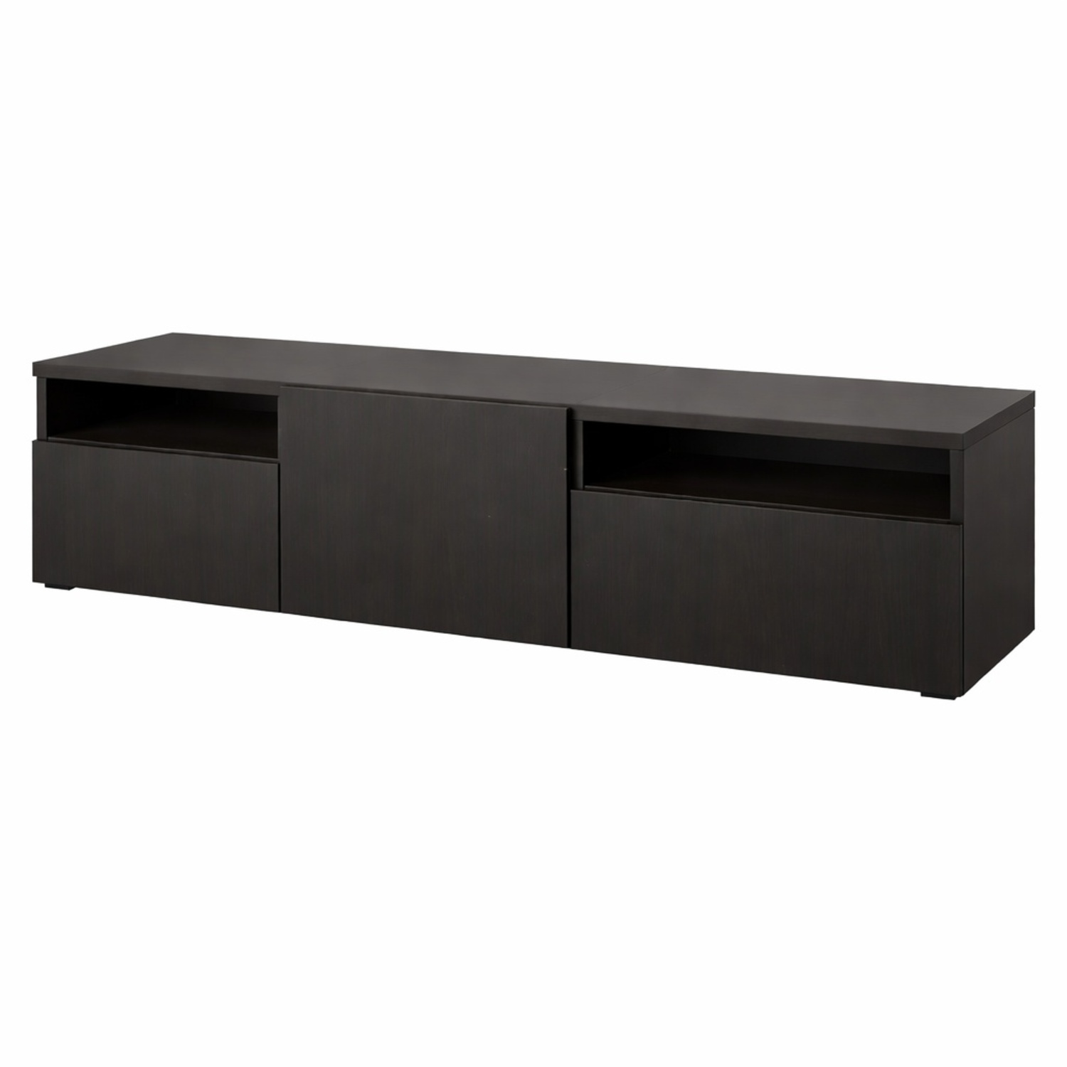 IKEA Besta Black Wood Media Storage - image-6