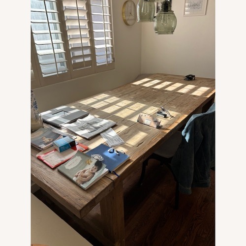 Used Natural Wood Dining Table for sale on AptDeco