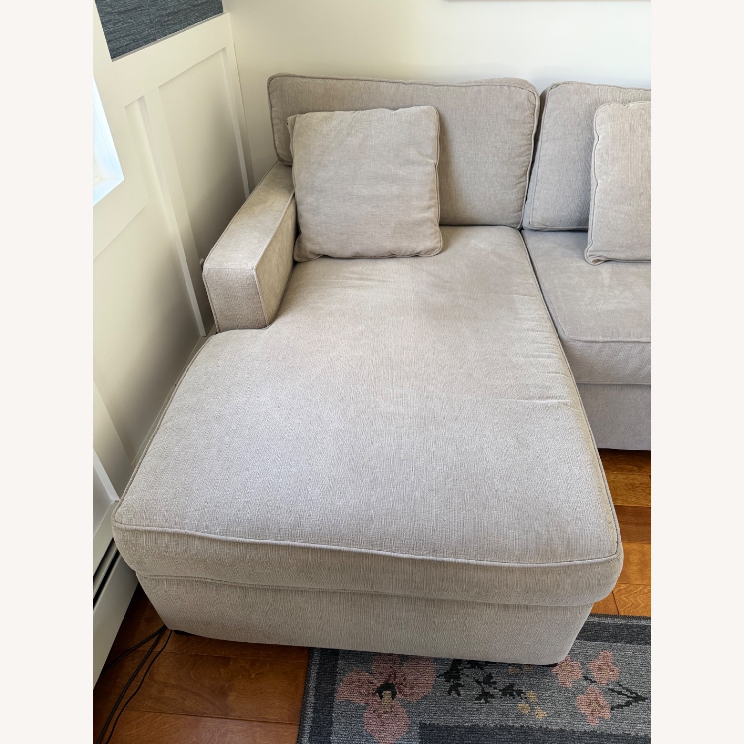 Macy's Radley Natural Fabric 3+ Piece Sectional - image-7