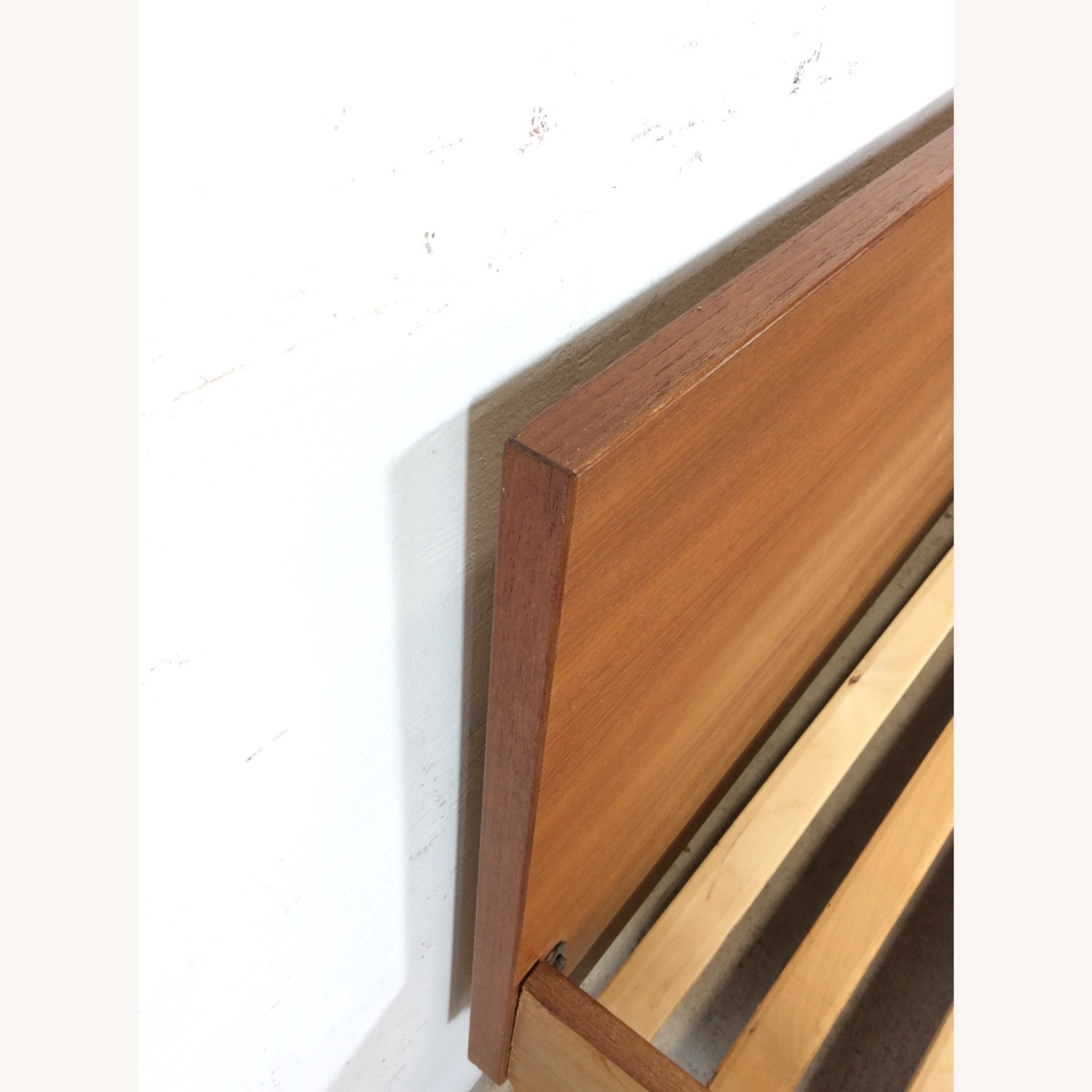 Danish Teak Queen Bed Frame with 2 Storage Drawers - image-17
