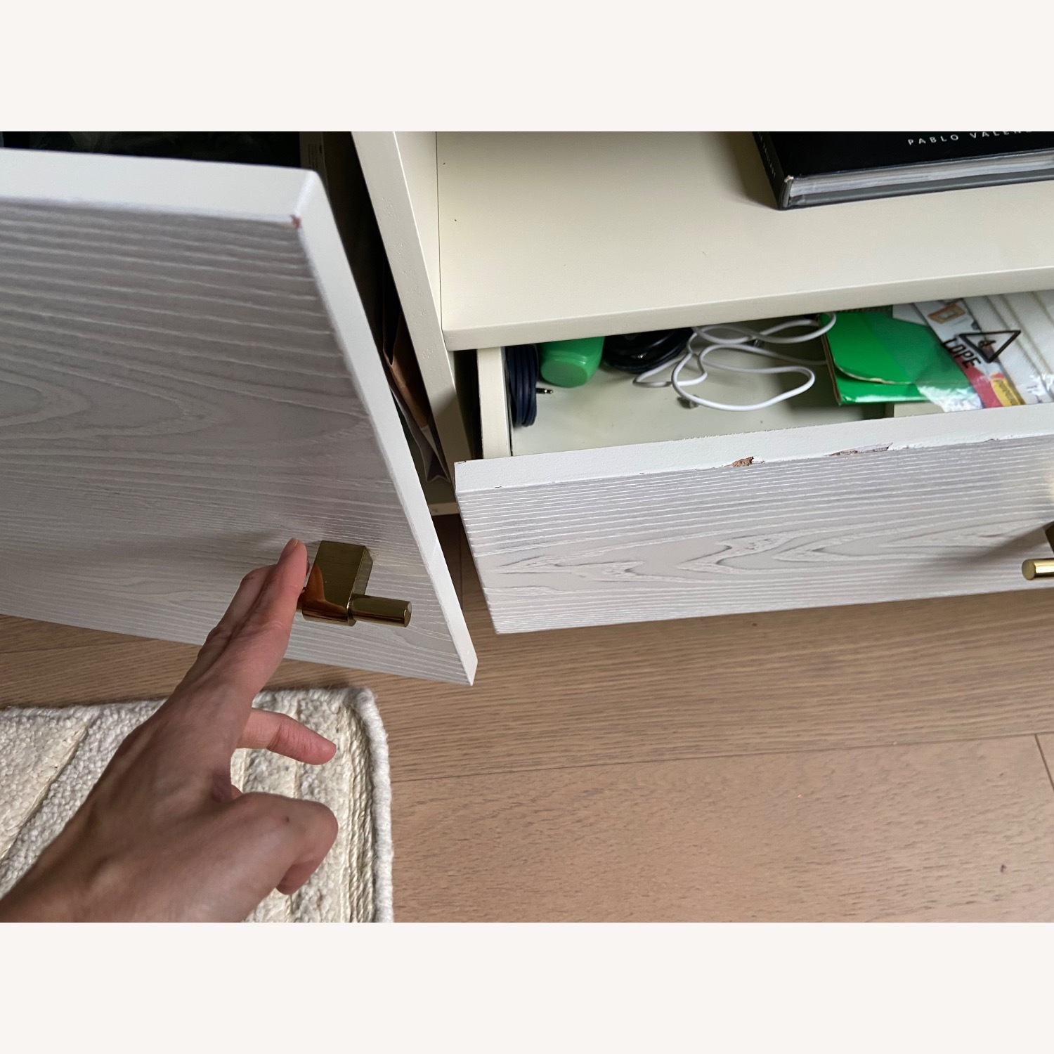 White Wood Media Storage - image-5