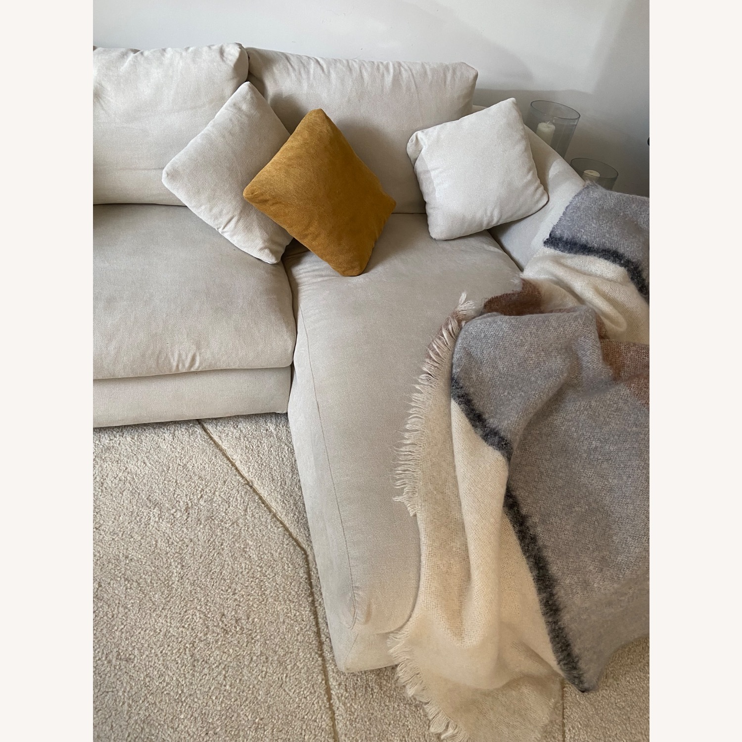 Feathers Modular Cream Sfa  - image-3