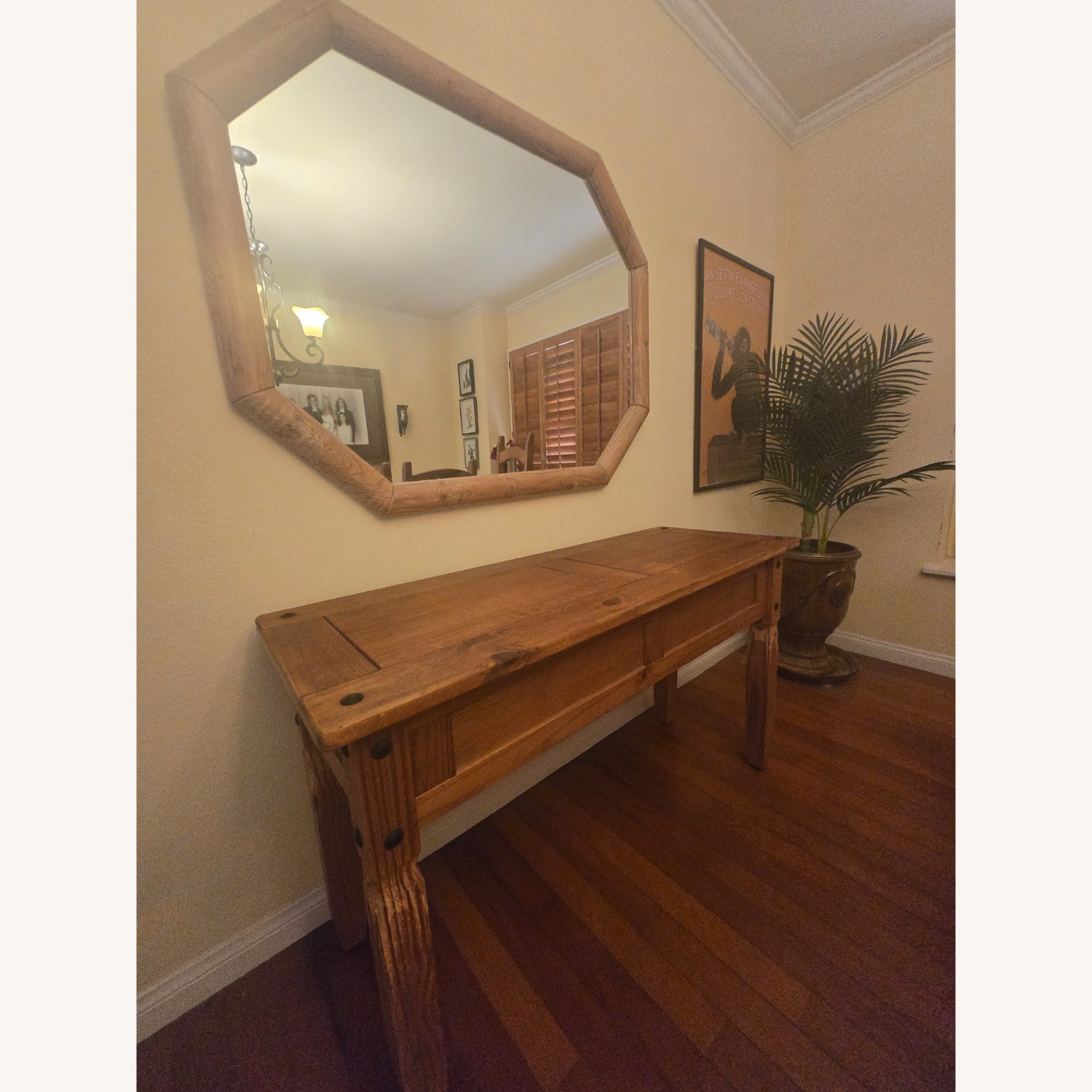 Vintage/Antique Natural Armoire - image-6