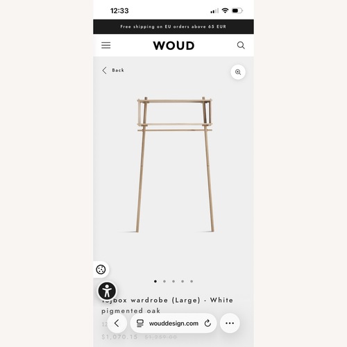Used Woud Töjbox Large White Oak 9yro for sale on AptDeco