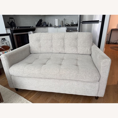 Used Joybird Elliot Light Gray Fabric Sleeper Sofa for sale on AptDeco