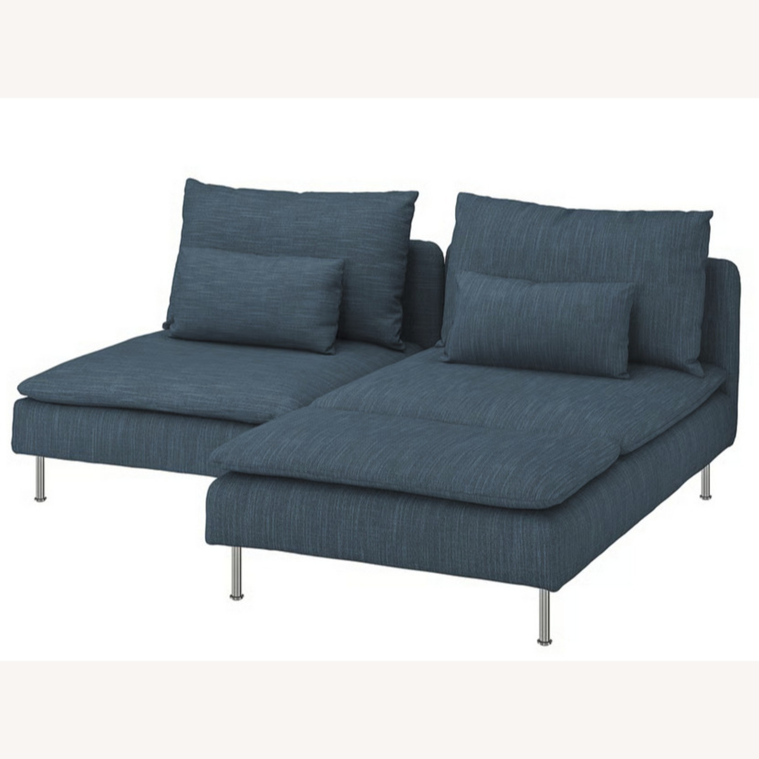 IKEA Söderhamn Blue Fabric 2 Seater Sofa - image-3