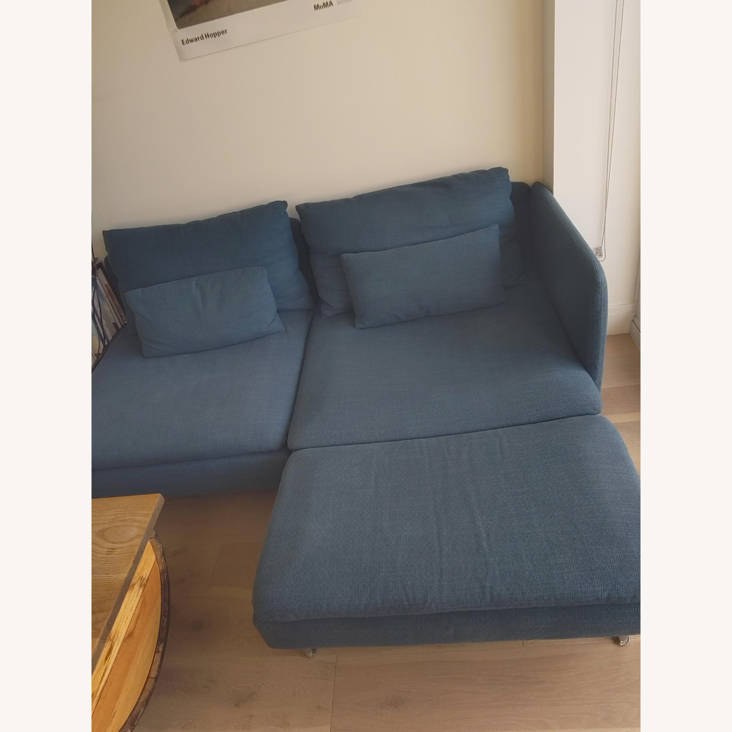 IKEA Söderhamn Blue Fabric 2 Seater Sofa - image-5