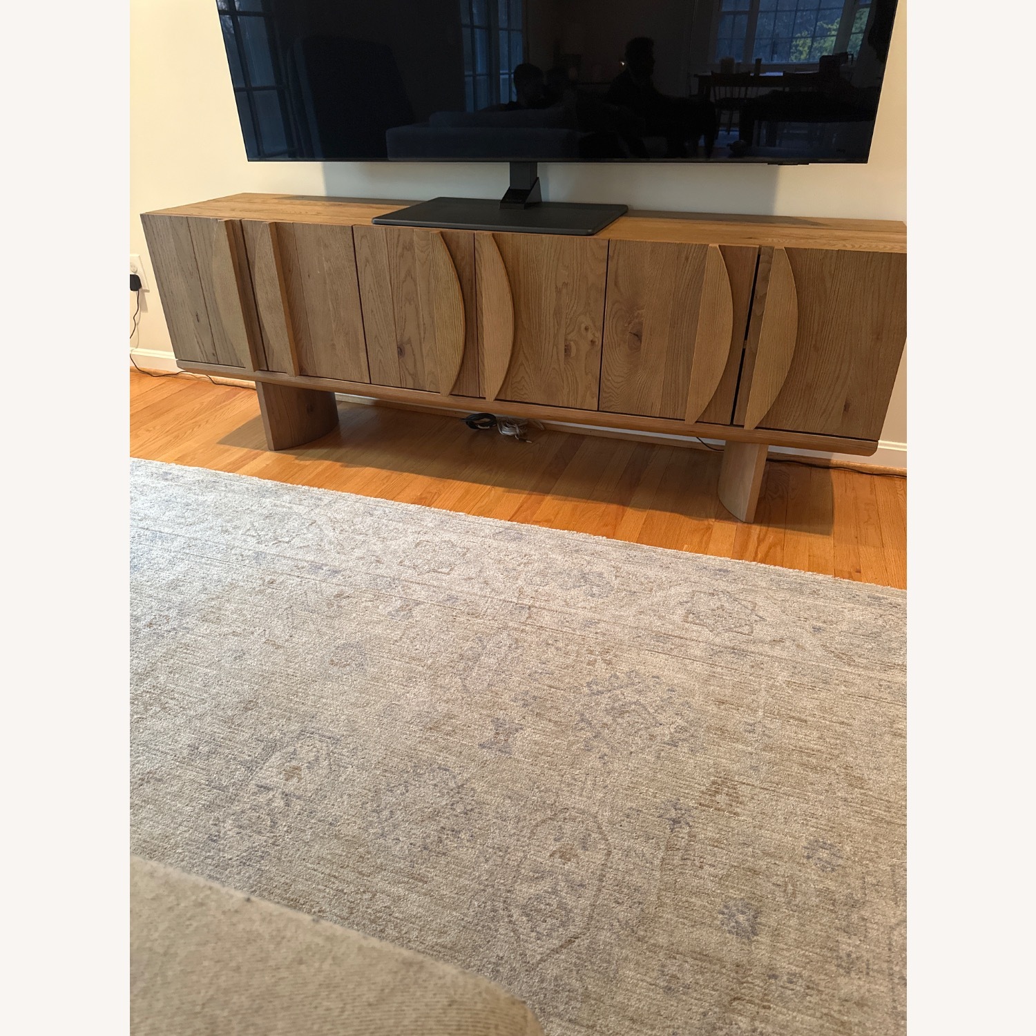 Lulu & Georgia Remwald Natural Wood Media Storage - image-3