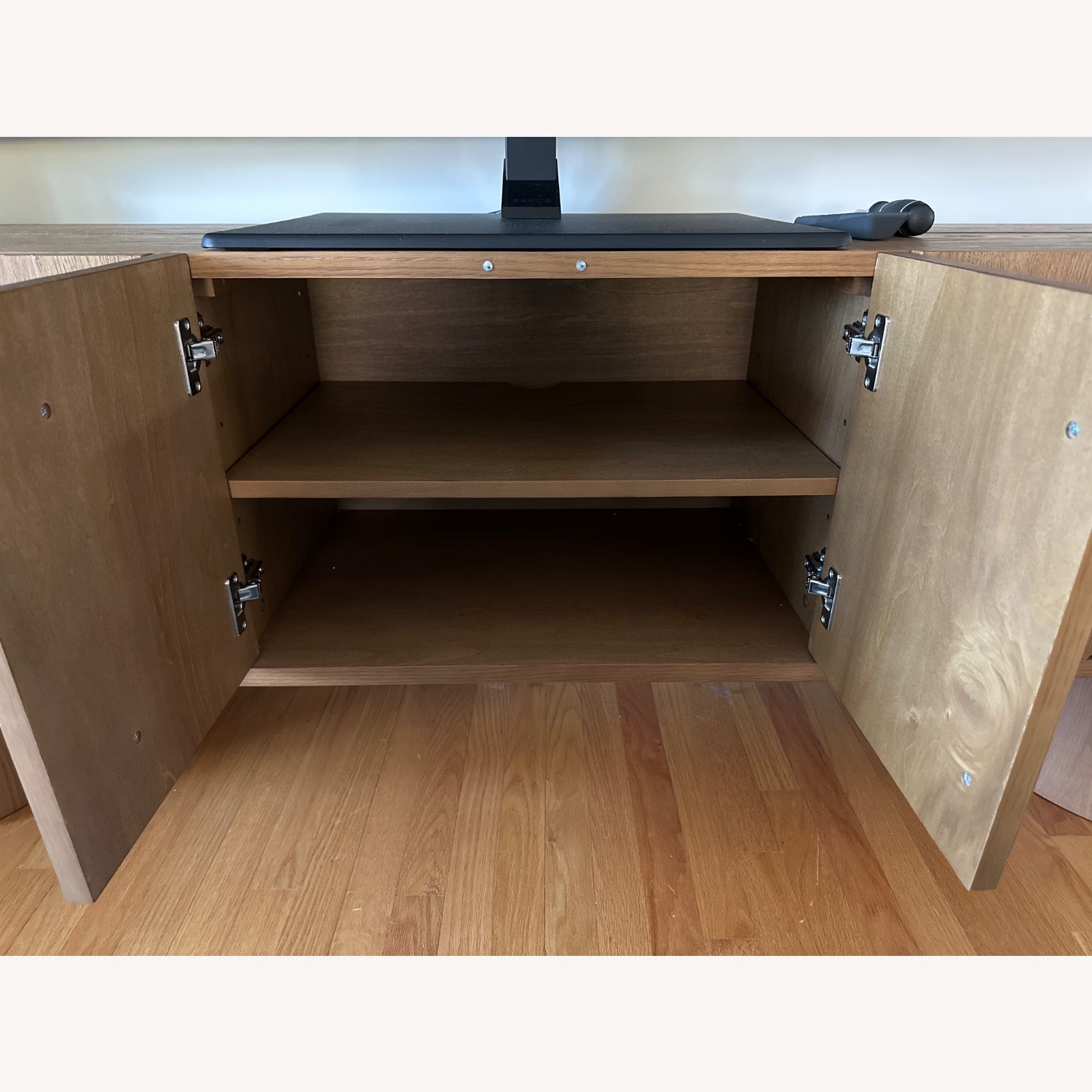 Lulu & Georgia Remwald Natural Wood Media Storage - image-4