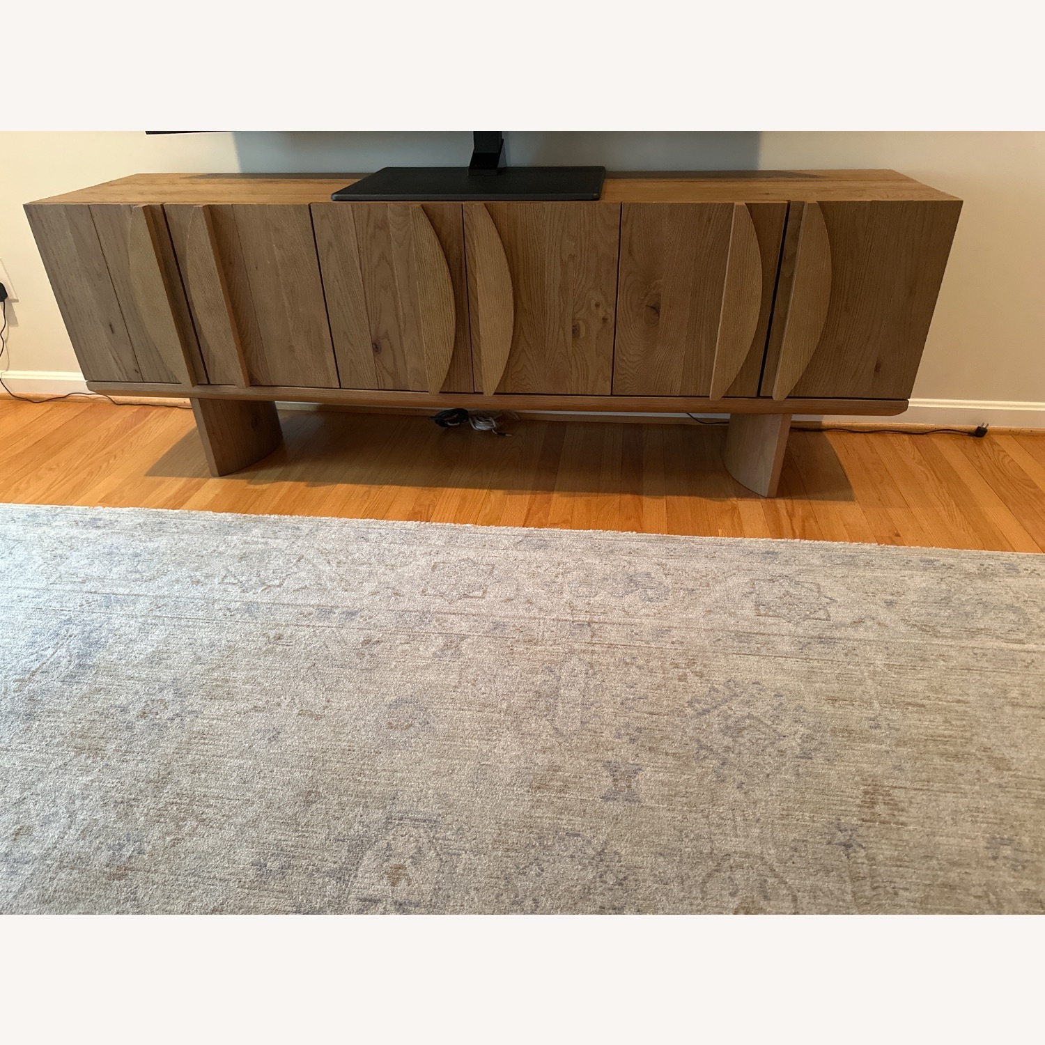 Lulu & Georgia Remwald Natural Wood Media Storage - image-1